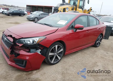 2018 Subaru Impreza 2.0I Sport из США, поврежденный, VIN 4S3GKAL63J1603387